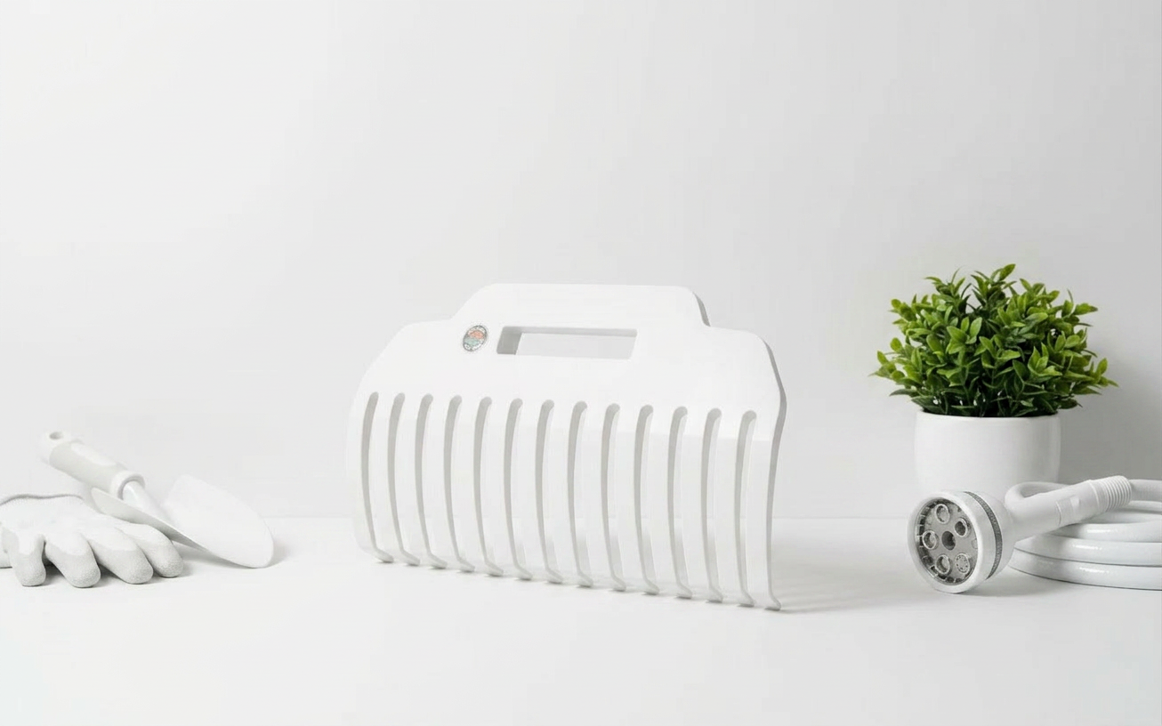 One Pair - Perfect Leaf Scoop - White Color